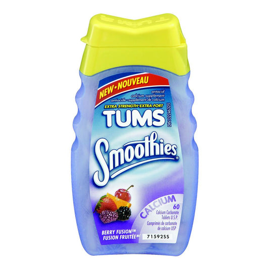 TUMS EXTRA STRENGTH SMOOTHIES (750MG)