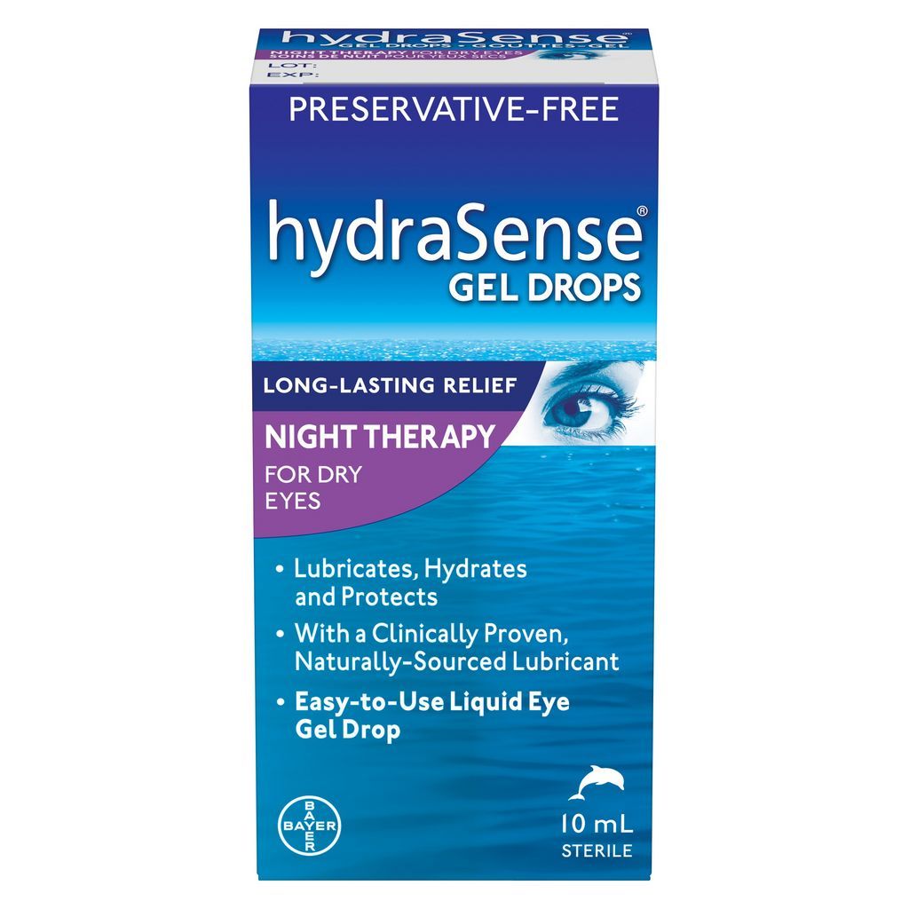 HYDRASENSE NIGHT THERAPY EYE DROPS - PRESERVATIVE FREE