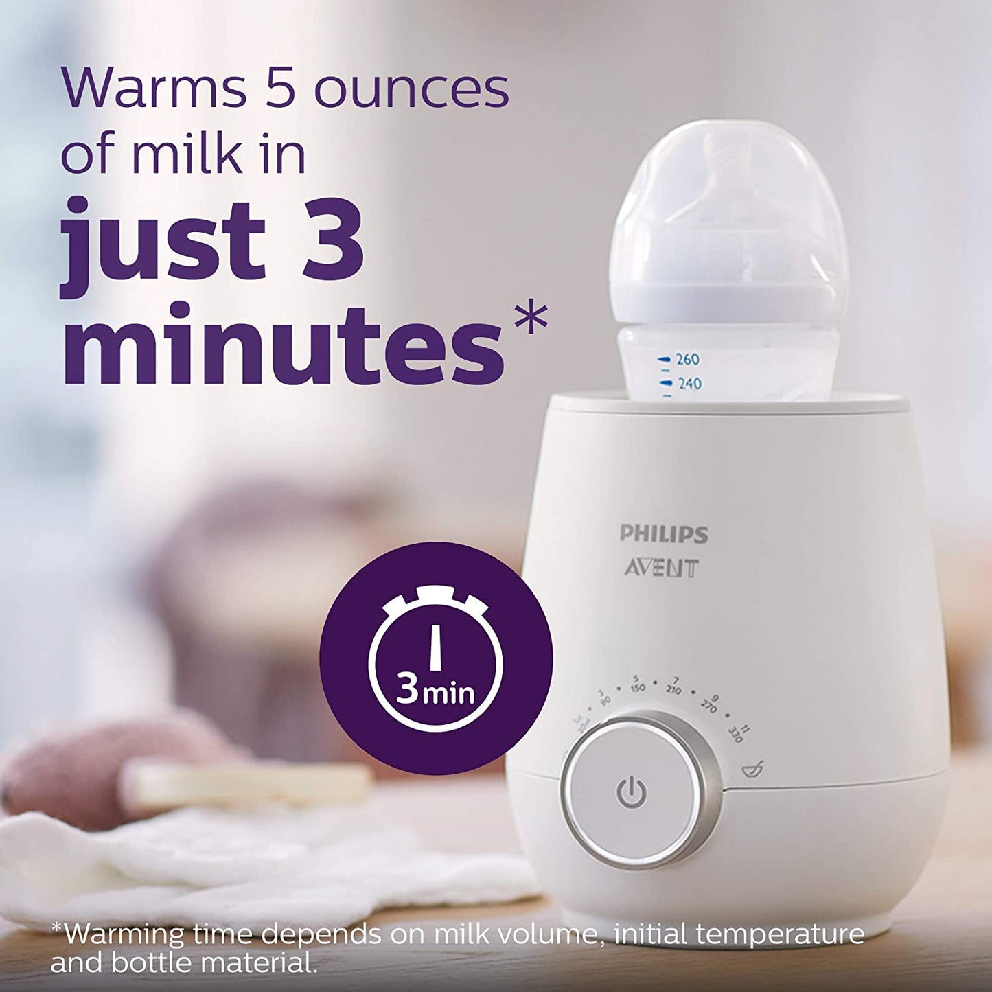 FAST BOTTLE WARMER