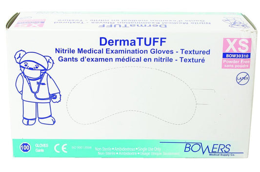 DERMATUFF NITRILE GLOVES