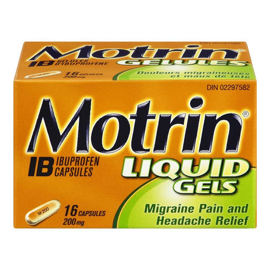 MOTRIN LIQUID GELS (200MG)