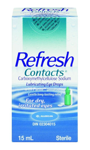 REFRESH CONTACTS LUBRICATING EYE DROPS