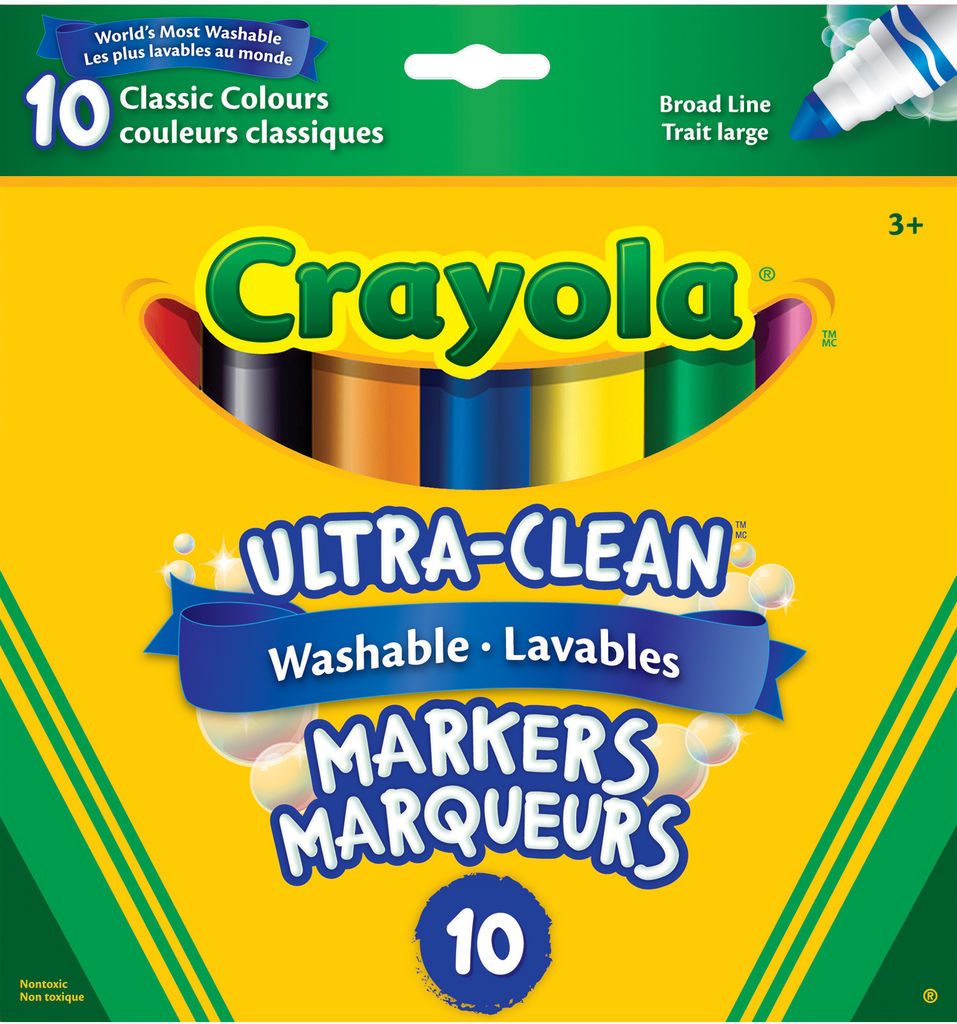 CRAYOLA WASHABLE MARKERS