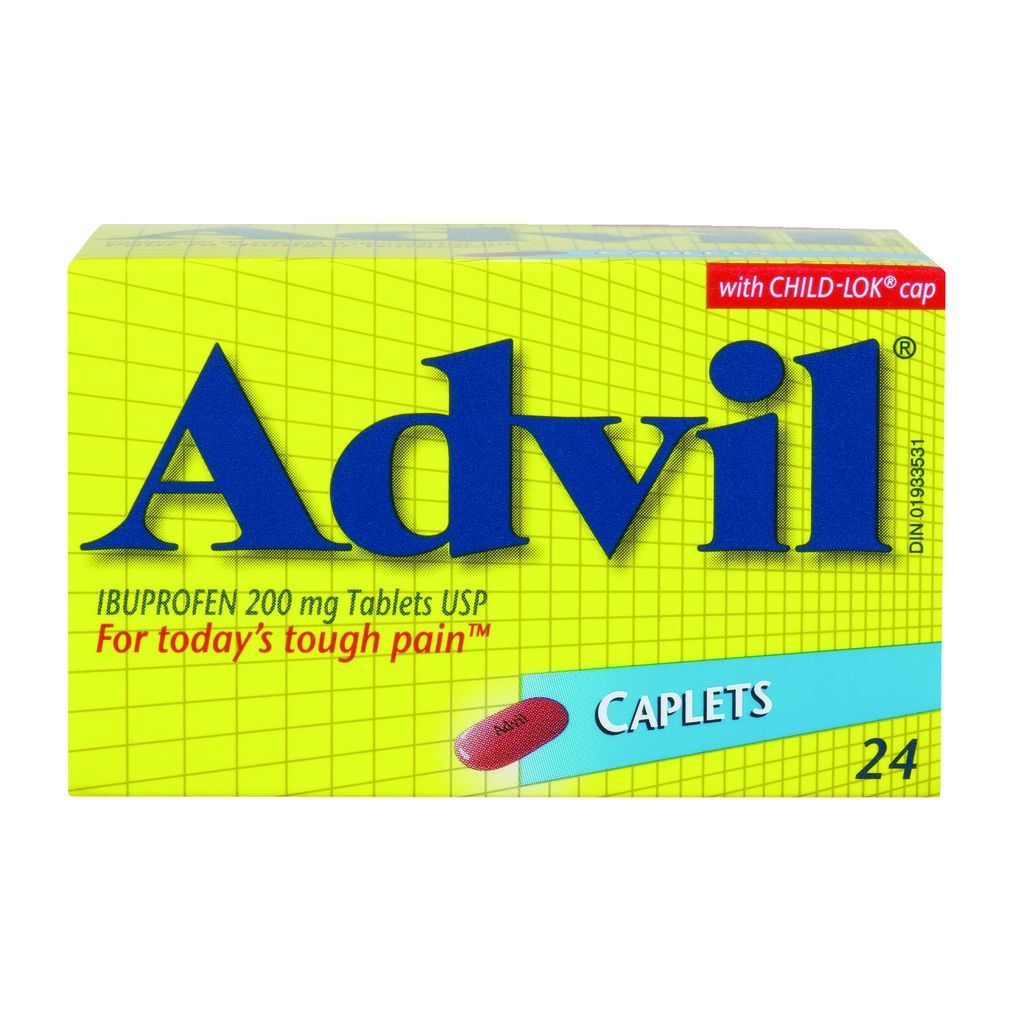 ADVIL REGULAR STRENGTH CAPLETS (200MG)