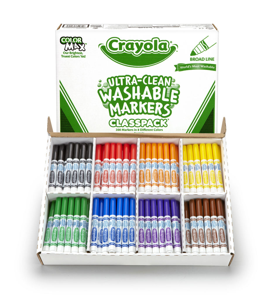 CRAYOLA WASHABLE MARKERS