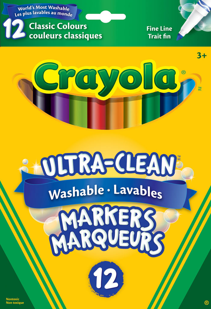 CRAYOLA WASHABLE MARKERS