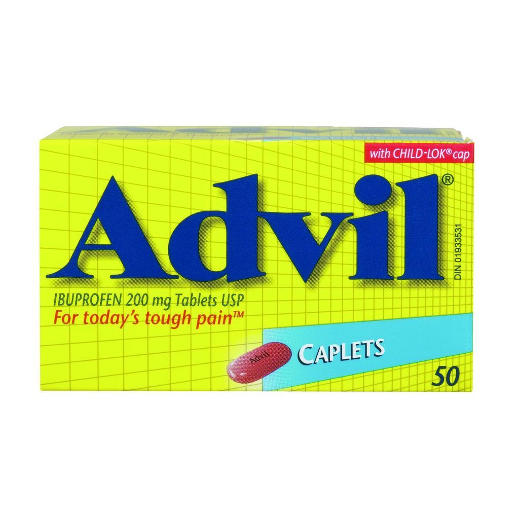 ADVIL REGULAR STRENGTH CAPLETS (200MG)