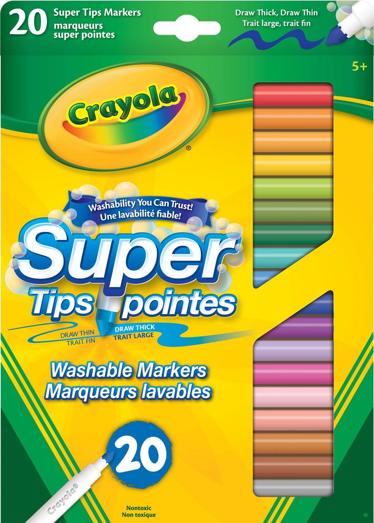 CRAYOLA WASHABLE MARKERS