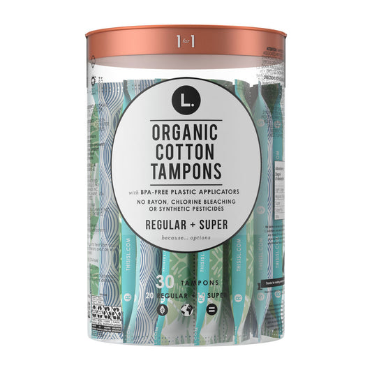 ORGANIC COTTON TAMPONS