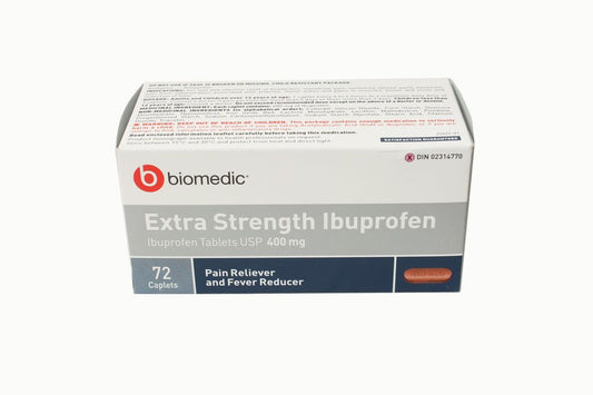IBUPROFEN EXTRA STRENGTH 400MG CAPLETS