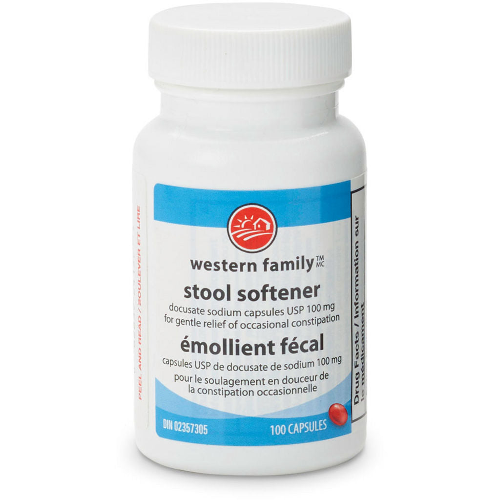 DOCUSATE STOOL SOFTENER CAPSULES