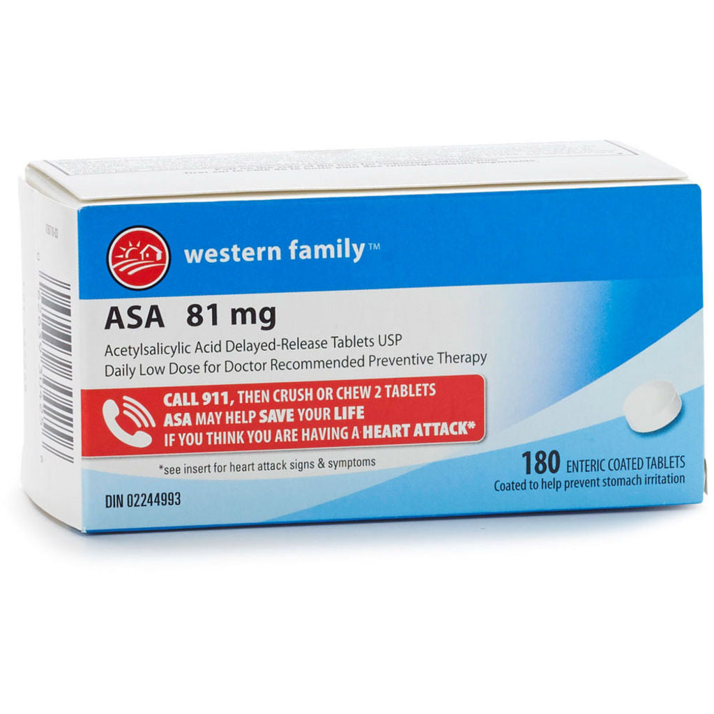 ASA 81MG TABLETS