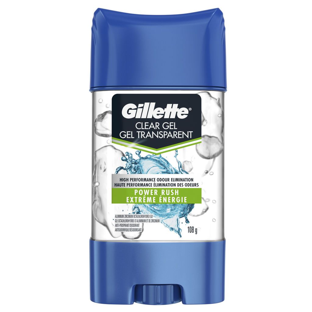 CLEAR GEL DEODORANT/ANTIPERSPIRANT