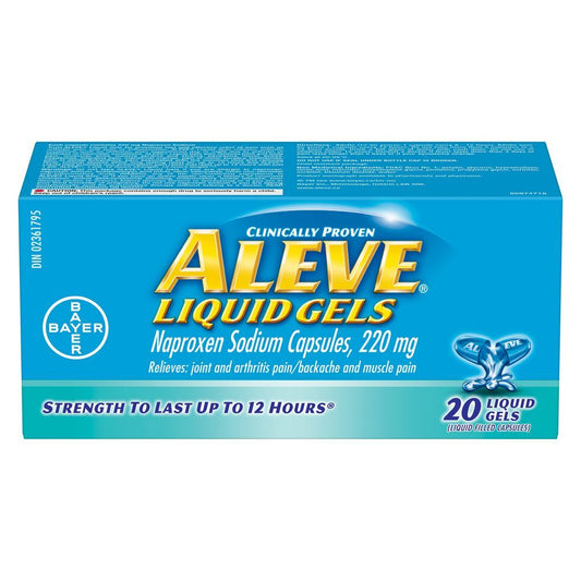 ALEVE LIQUID GELS (220MG)