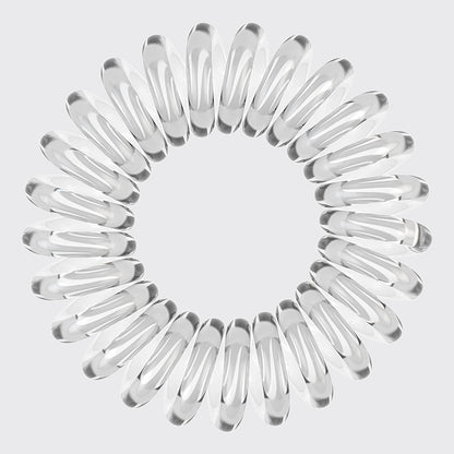 Spiral Hair Ties 8 Pack - Clear