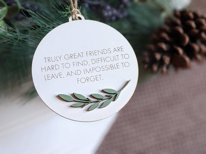 Friends Christmas Ornament