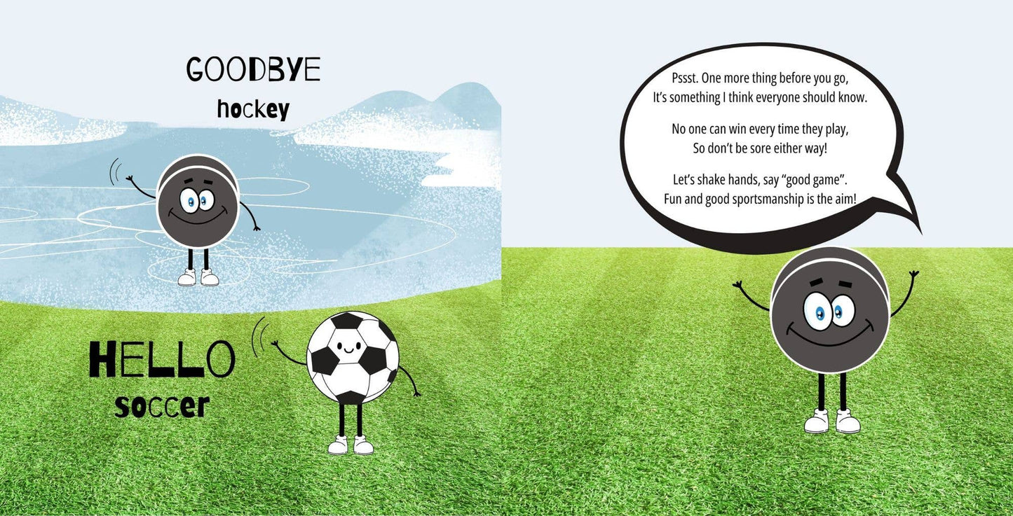 Hello Hockey- Baby's First Hockey Book (Board Book)