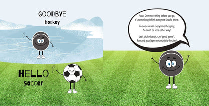 Hello Hockey- Baby's First Hockey Book (Board Book)