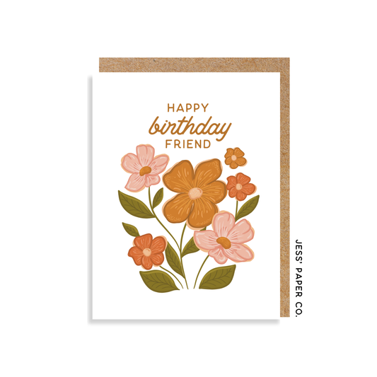 Happy Birthday Friend Card