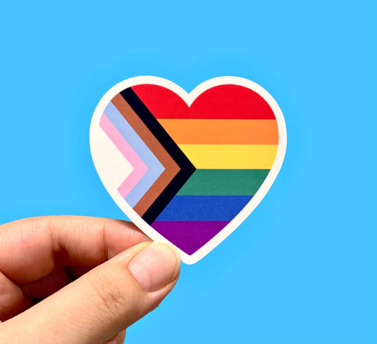 Pride sticker, Pride flag sticker, LGBTQ sticker 