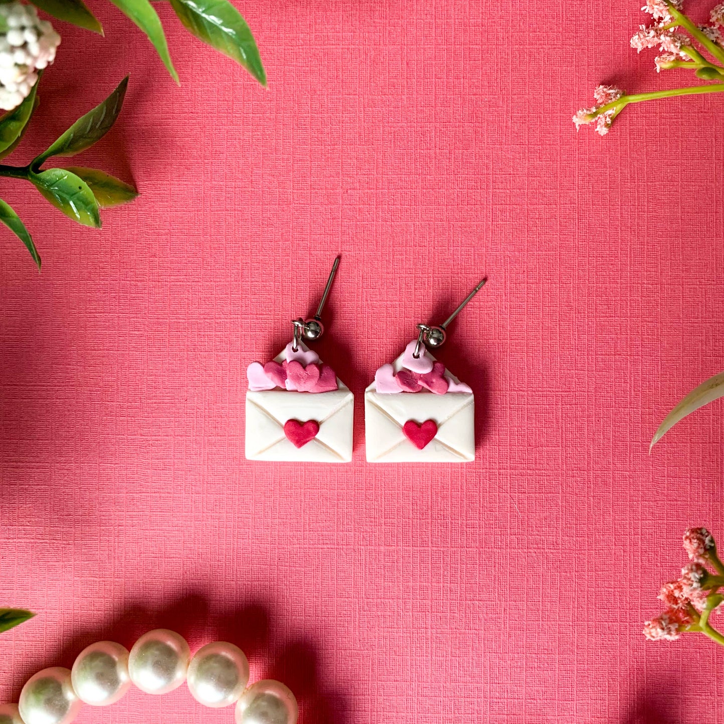 Bursting Love Letter Earrings