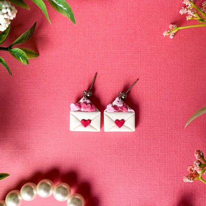 Bursting Love Letter Earrings