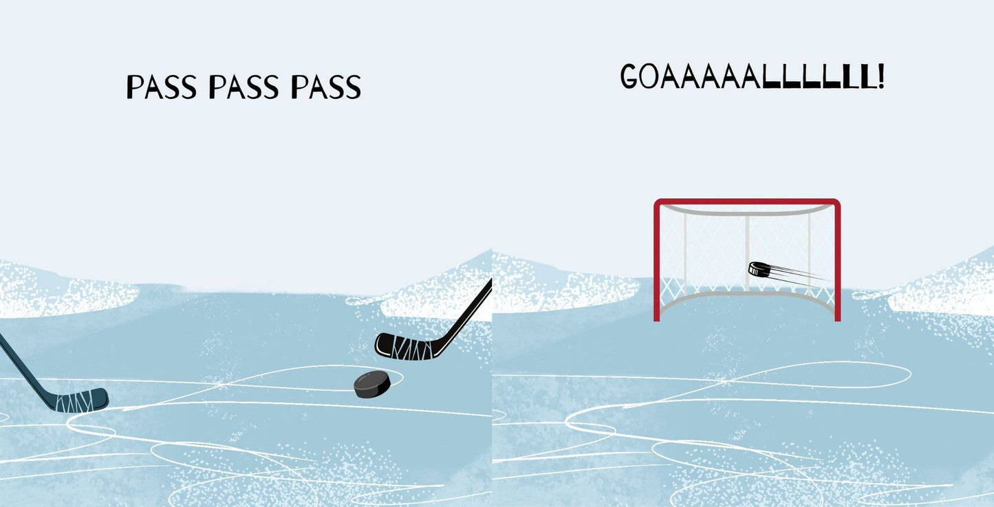 Hello Hockey- Baby's First Hockey Book (Board Book)
