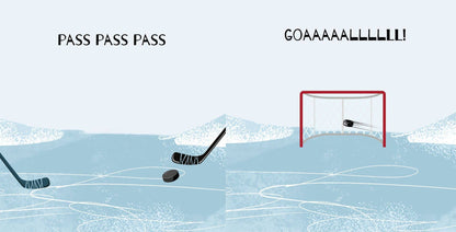 Hello Hockey- Baby's First Hockey Book (Board Book)