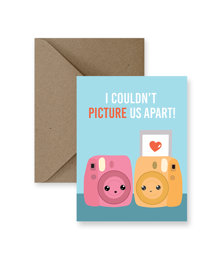 Picture Us Apart Card
