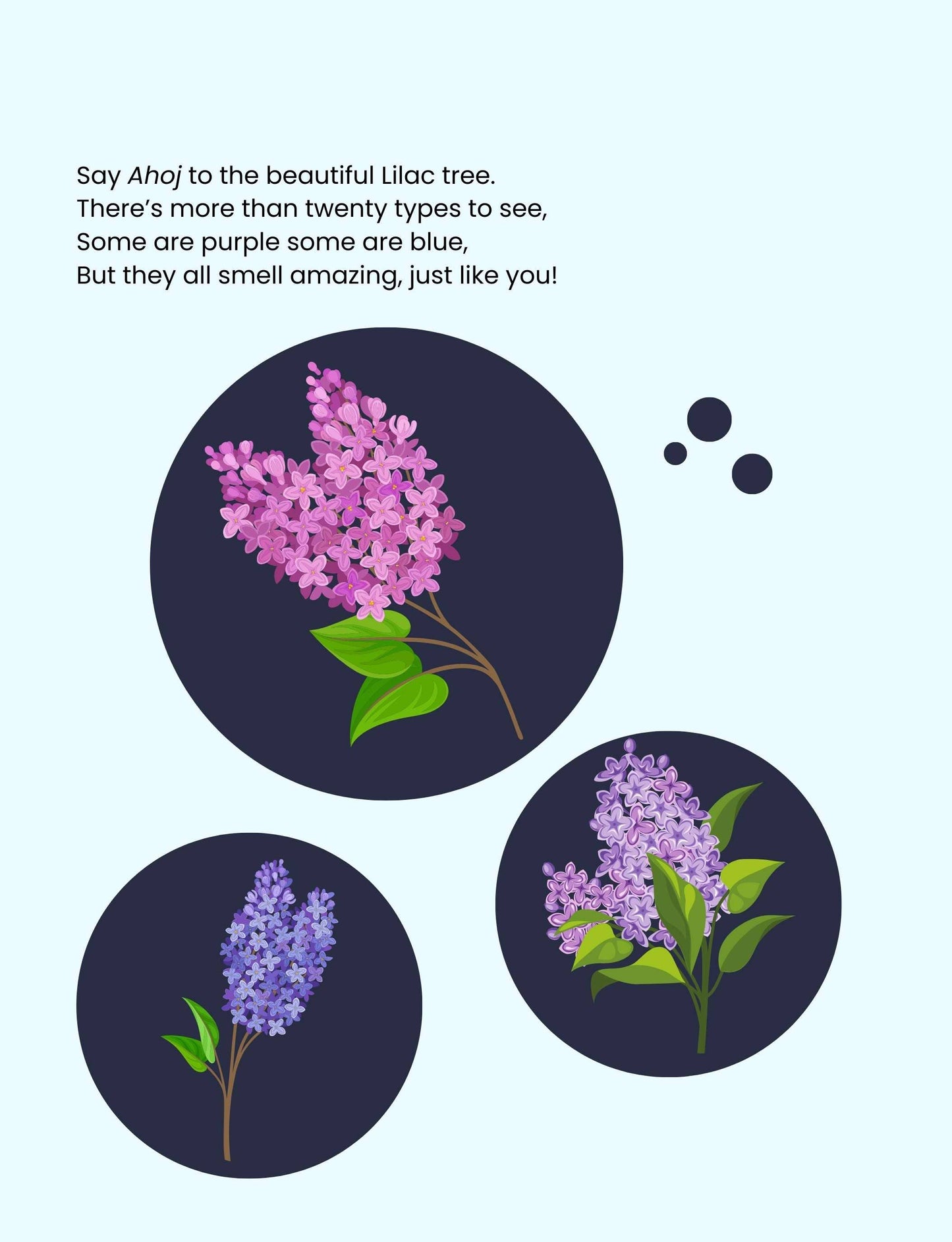 Hello Plants- Educational Colouring Book.