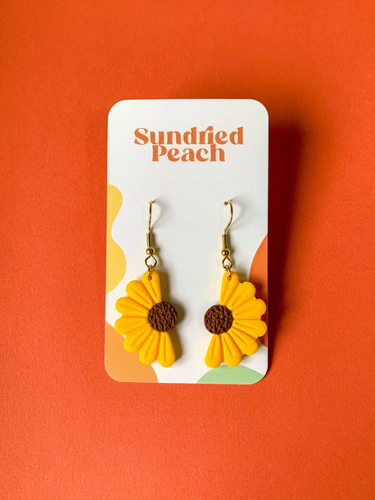 Half Sunflower Dangles