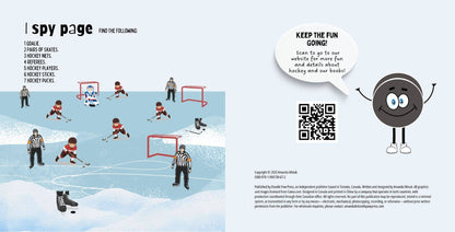 Hello Hockey- Baby's First Hockey Book (Board Book)