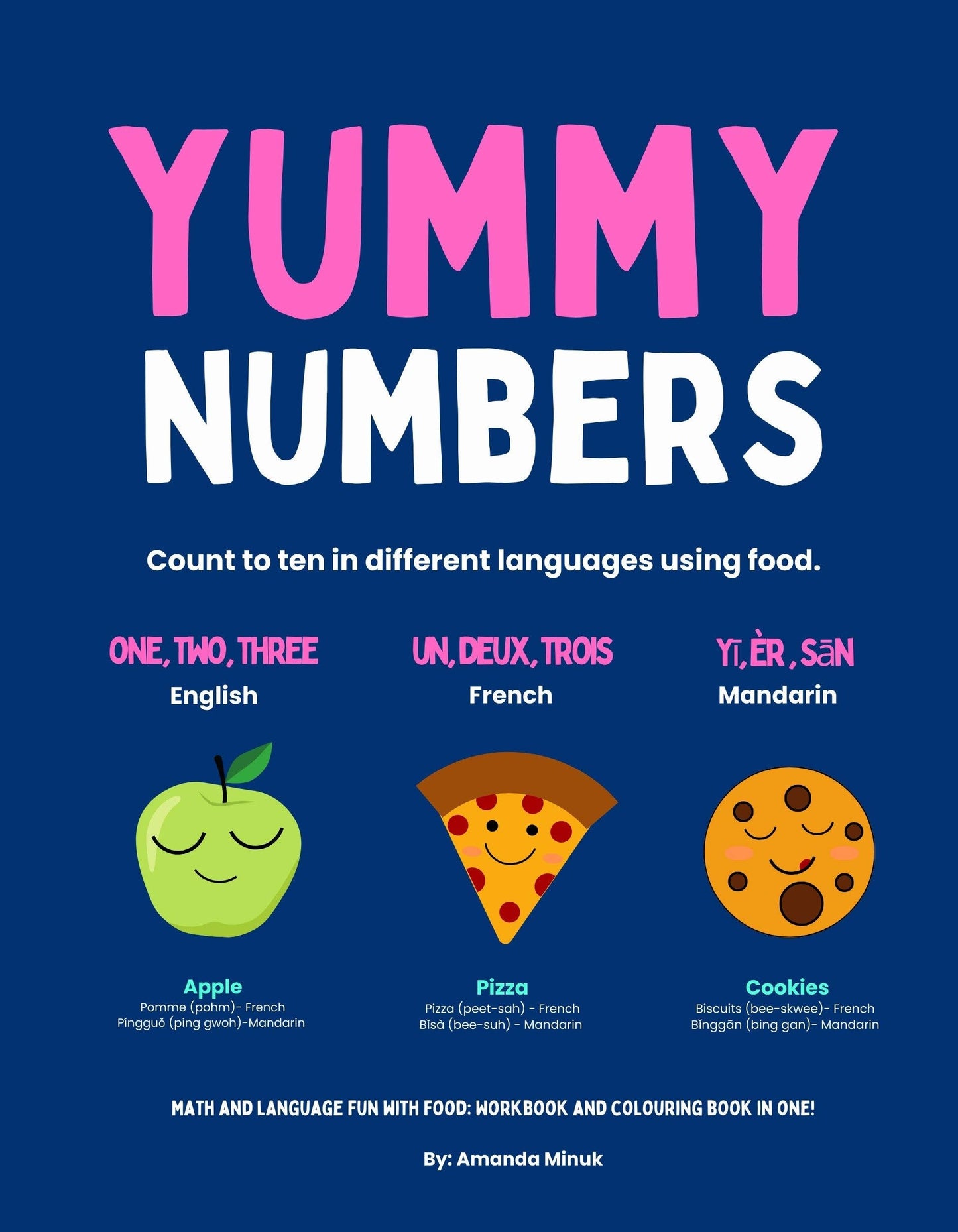 Yummy Numbers- counting food in different languages