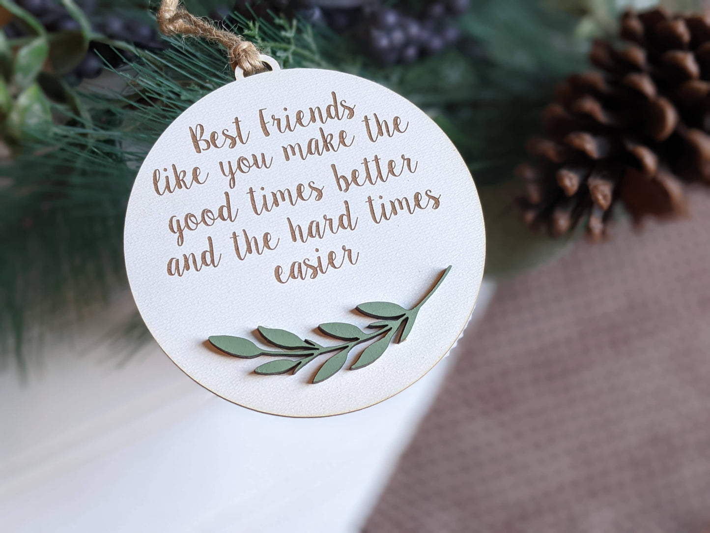 Friends Christmas Ornament