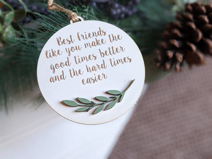 Friends Christmas Ornament