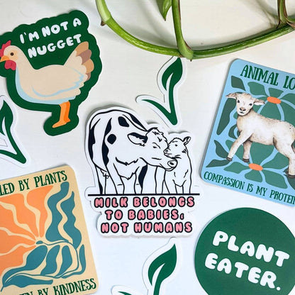 Plant Eater Sticker | Vegan Sticker | Plant-Based Sticker