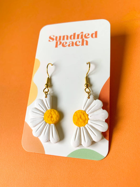 Half Daisy Dangles