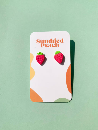 Strawberry Studs