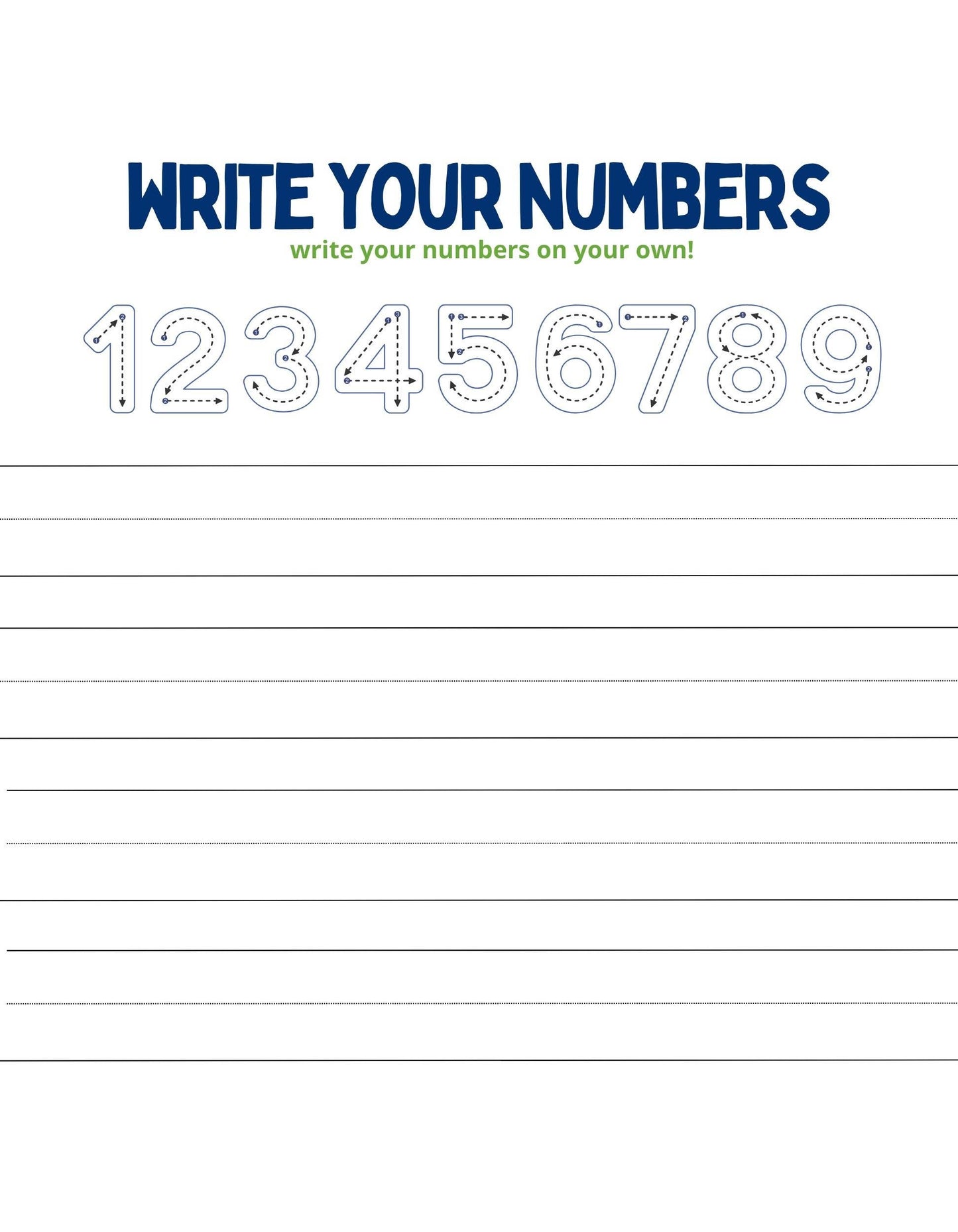 Yummy Numbers- counting food in different languages