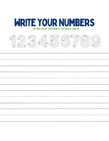 Yummy Numbers- counting food in different languages