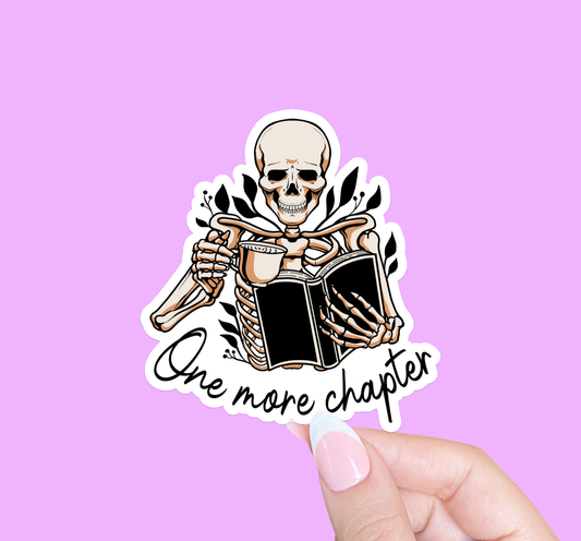 One more chapter Kindle sticker, Smut sticker, Bookish