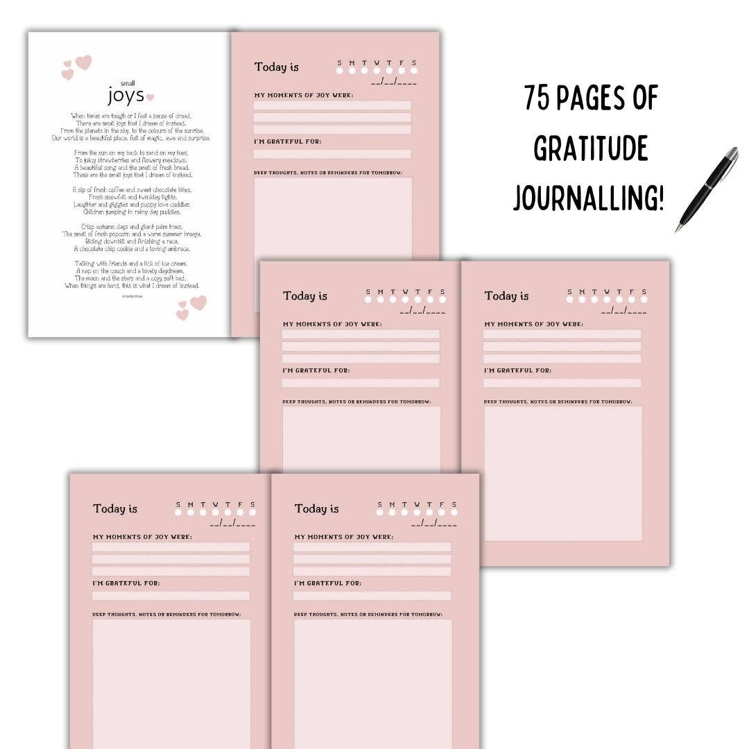 Gratitude Journal for Moms