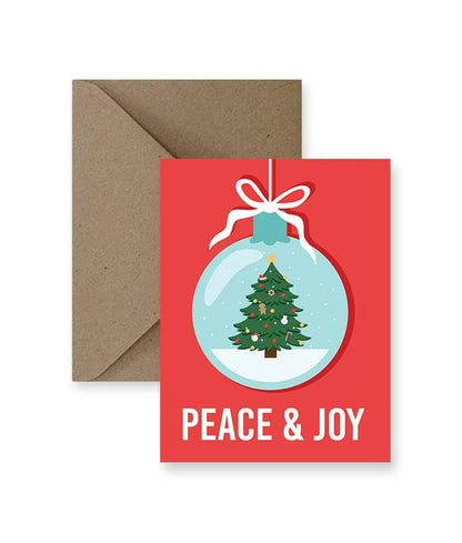 Peace and Joy Holiday Card