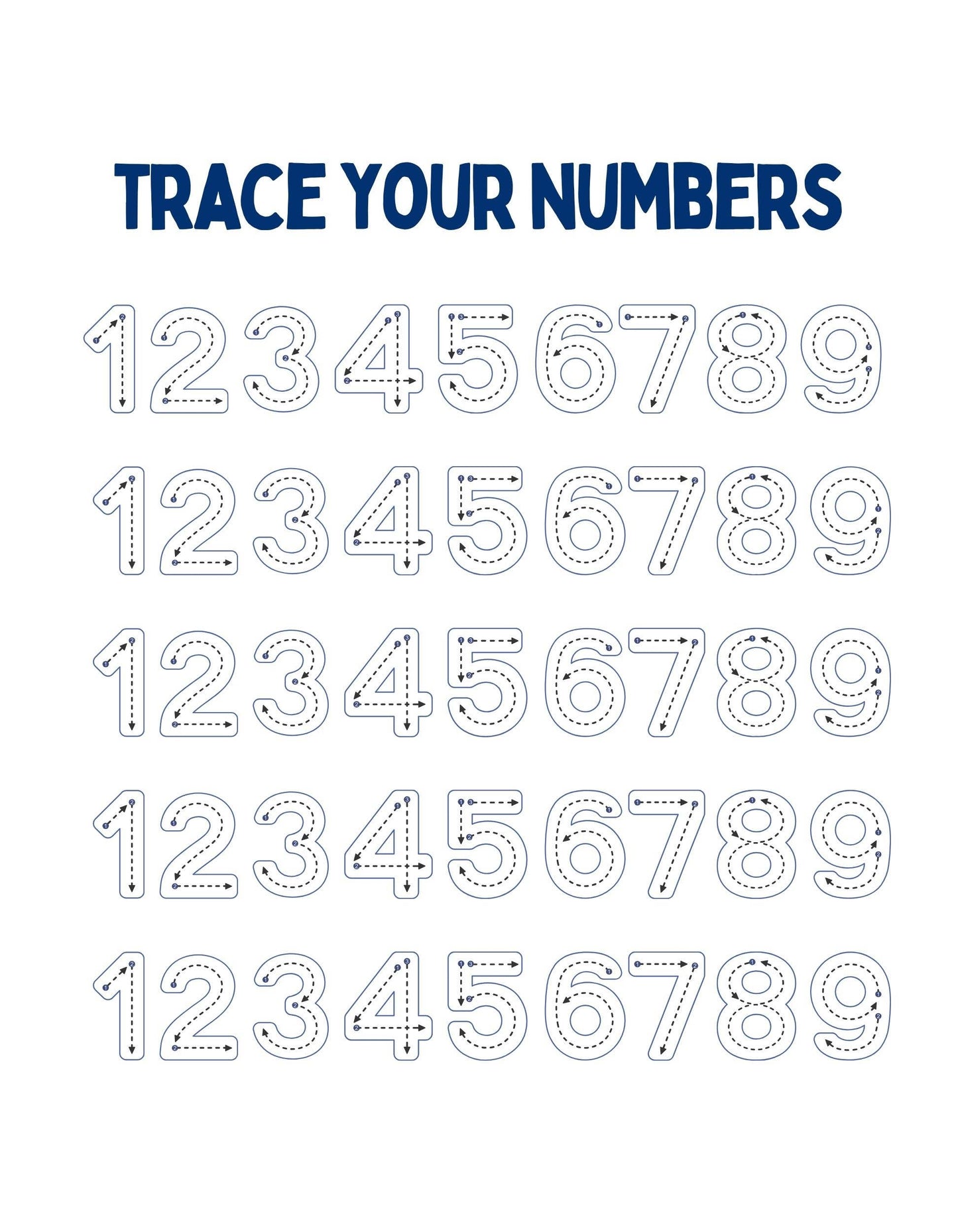 Yummy Numbers- counting food in different languages