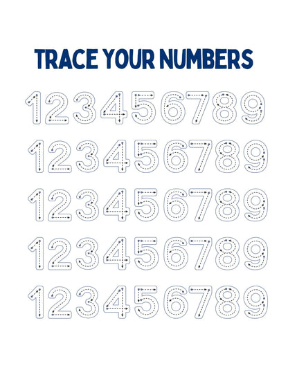 Yummy Numbers- counting food in different languages