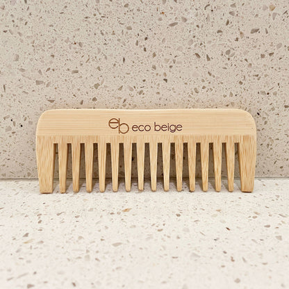 Wide Tooth Bamboo Comb