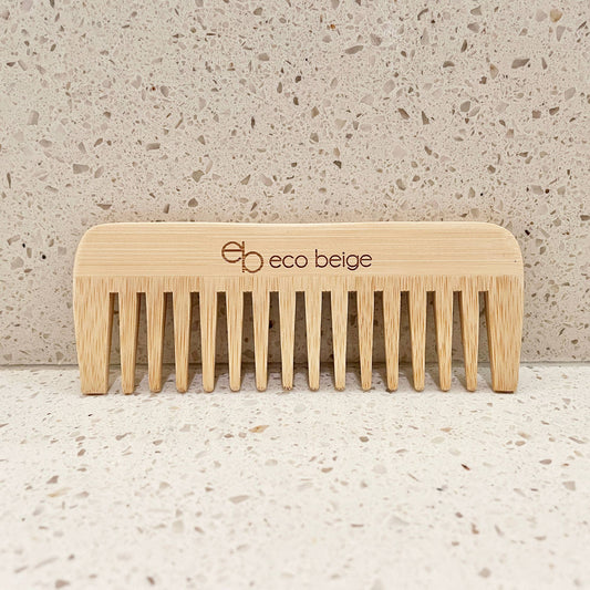 Wide Tooth Bamboo Comb