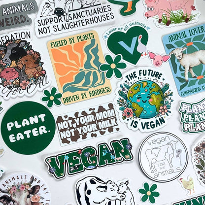 Plant Eater Sticker | Vegan Sticker | Plant-Based Sticker