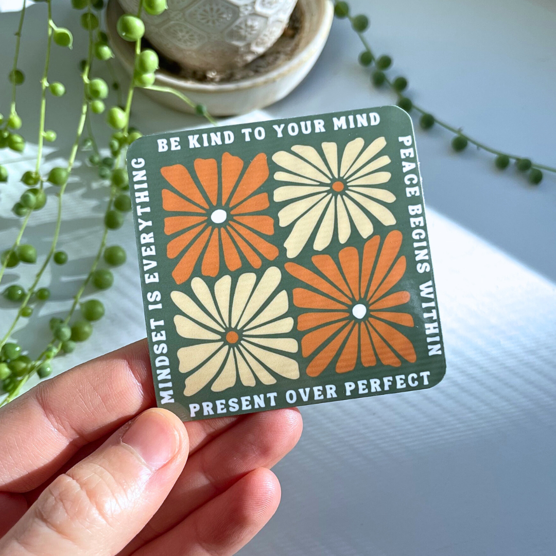 Be Kind to Your Mind Sticker | Mental Health Sticker