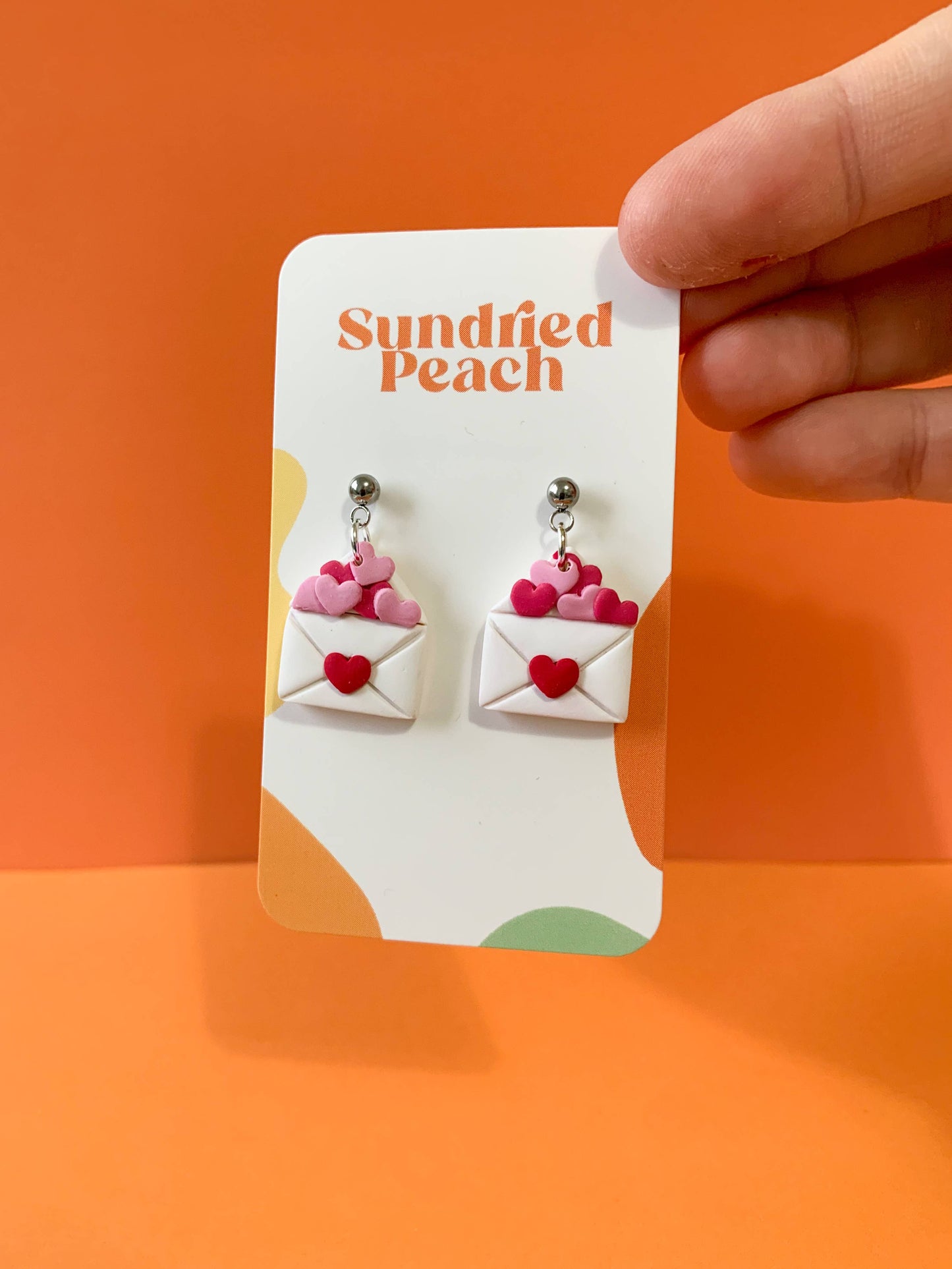 Bursting Love Letter Earrings